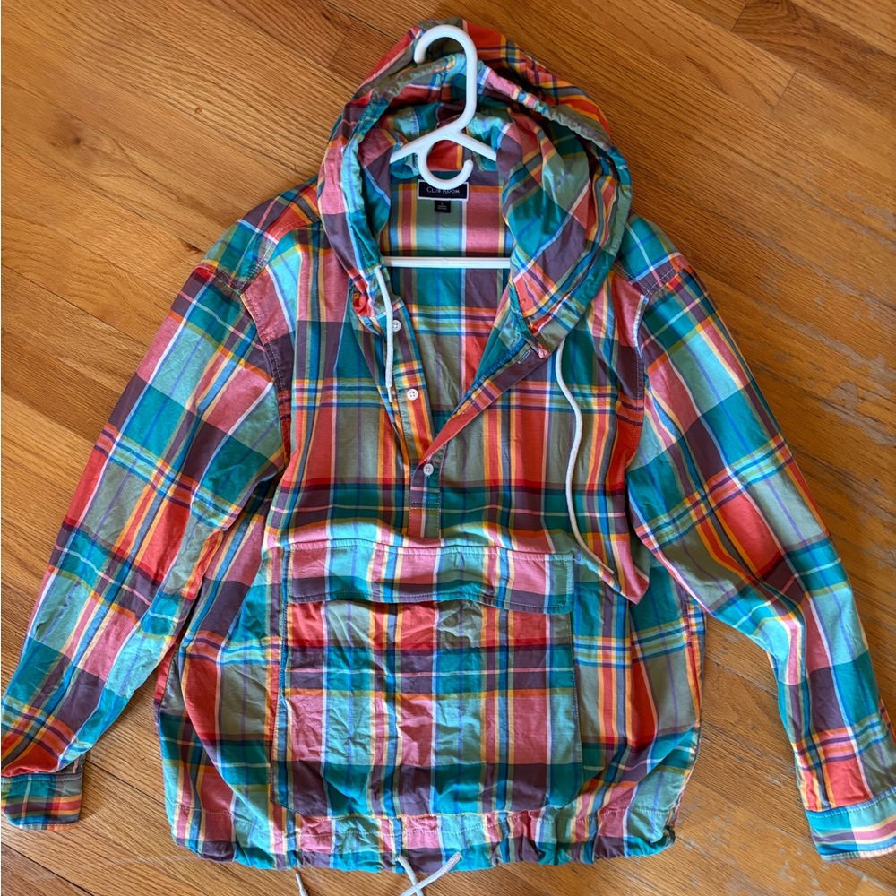 Club Room Multicolor Plaid Jacket